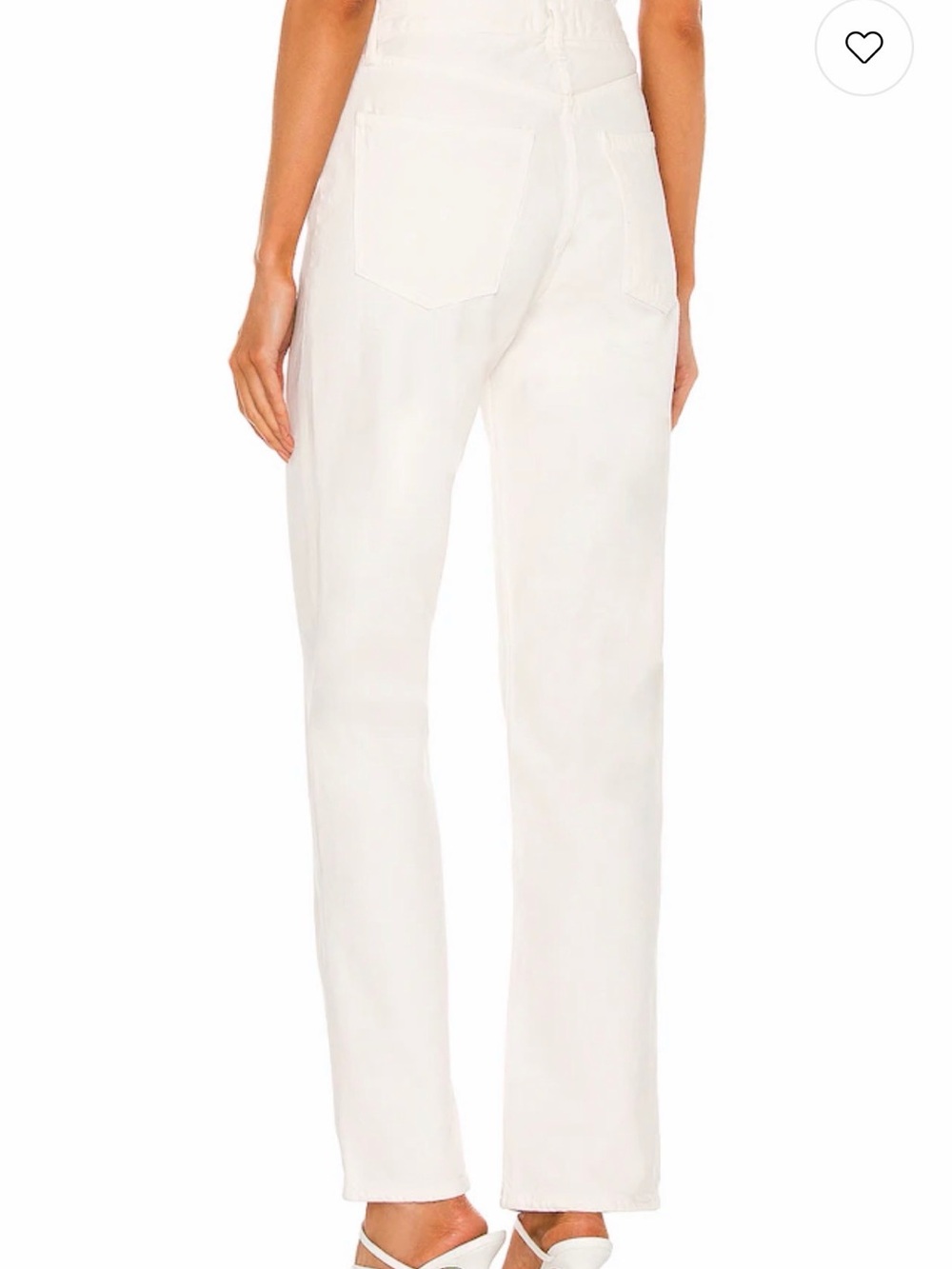 AGOLDE Lana Straight Jeans in Drum Colour size 24